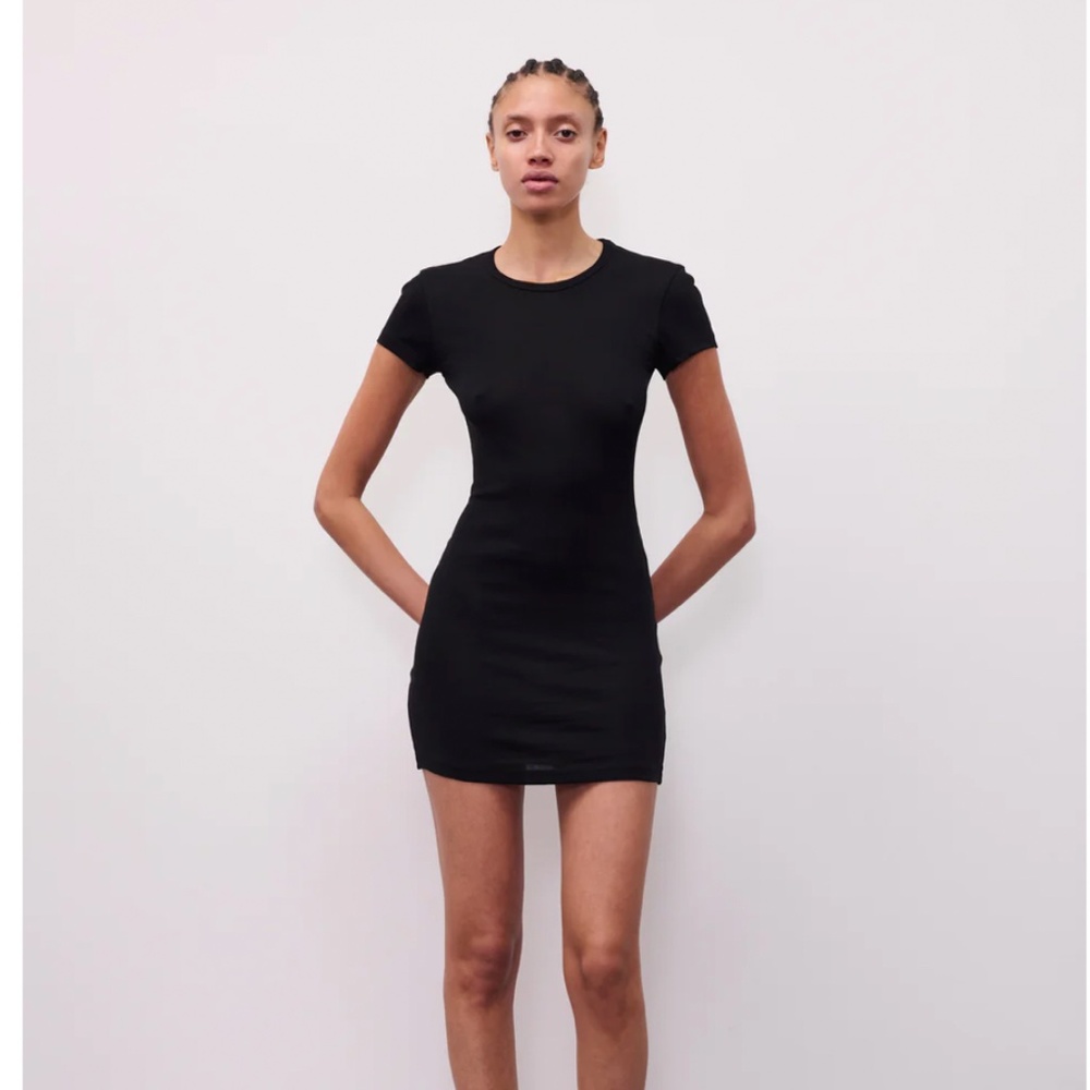 WARDROBE.NYC CAP SLEEVE DRESS MINI-Brand New